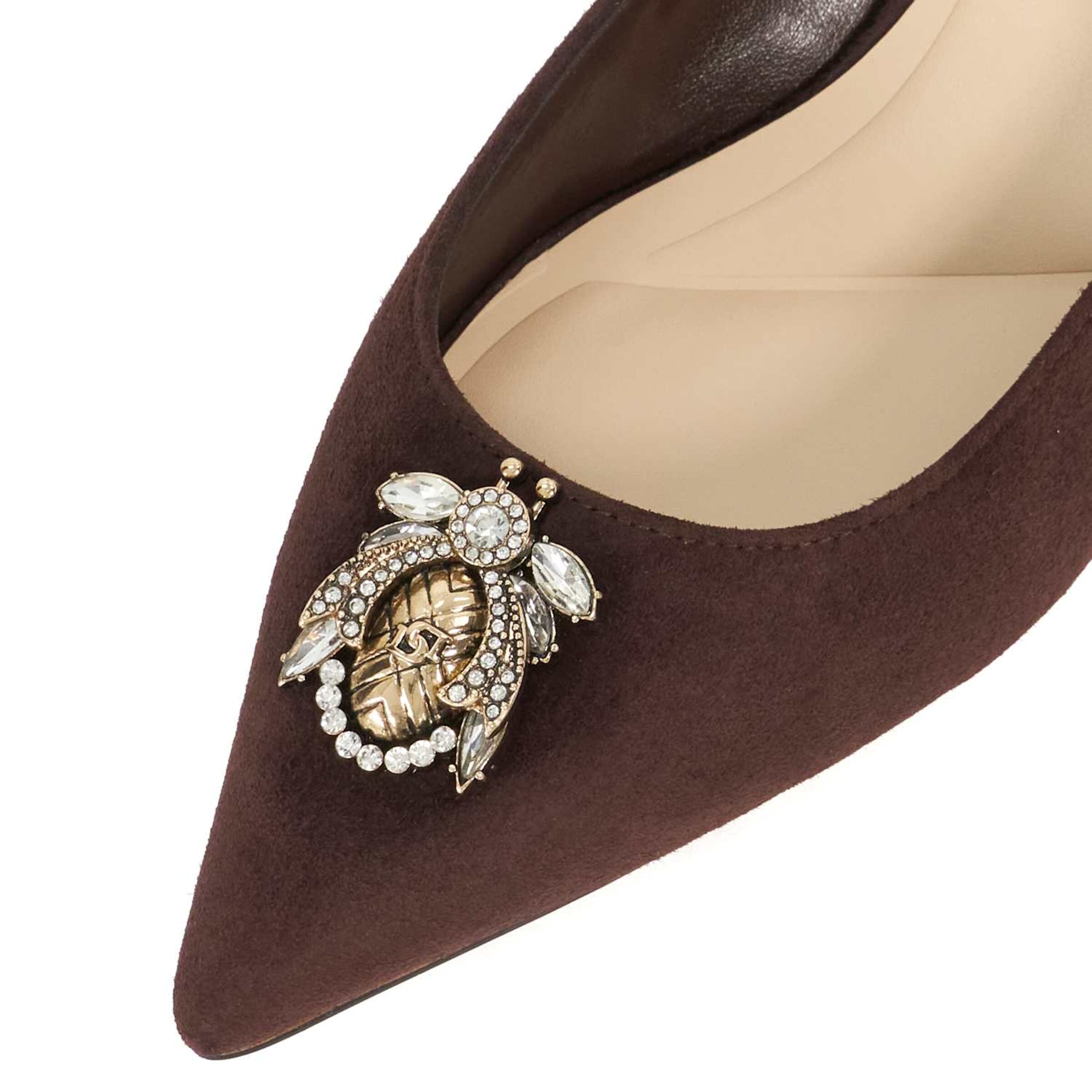 Escarpins à bride arrière Dune LONDON en marron