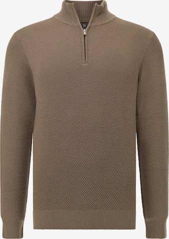 Pull-over Boggi Milano en gris : devant