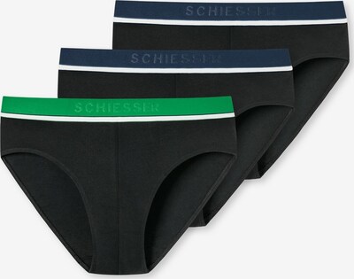 SCHIESSER Braga en azul oscuro / verde / negro / blanco, Vista del producto