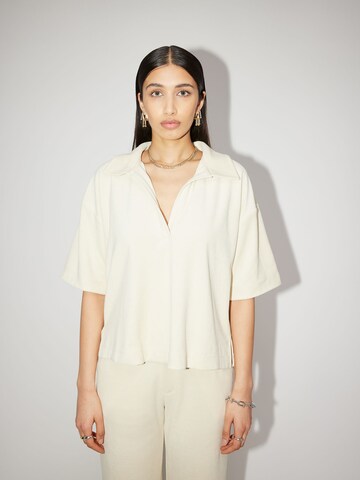 LeGer by Lena Gercke Shirt 'Lisann' in Beige: voorkant