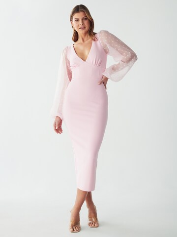 Robe 'Jacobs' BWLDR en rose : devant