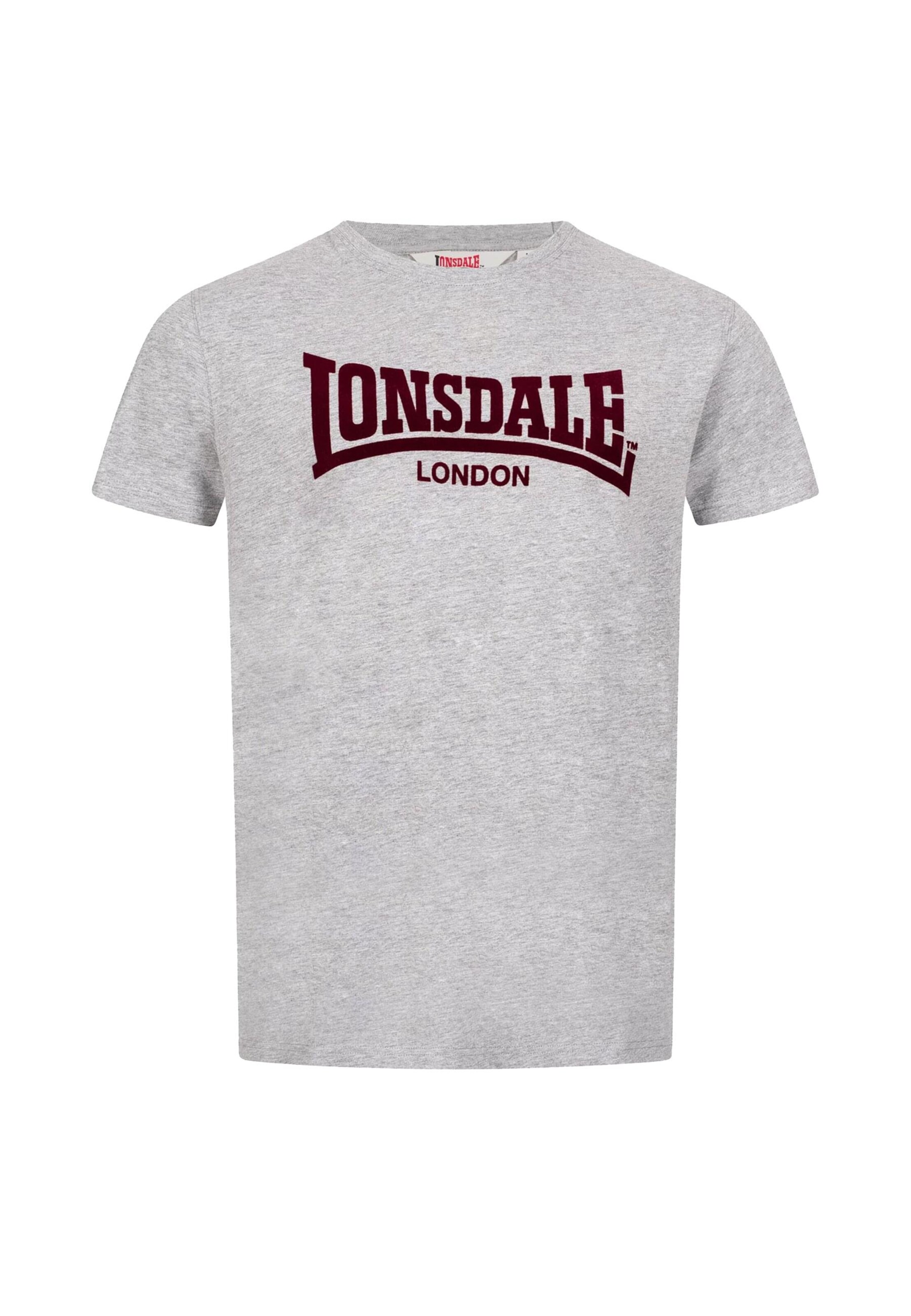 LONSDALE T-shirt i grå: framsida