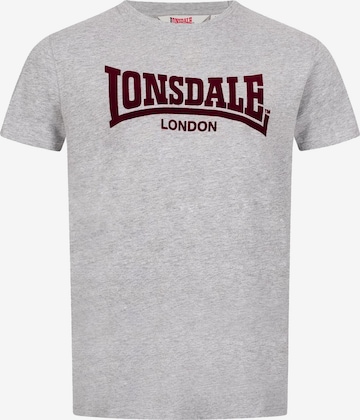 LONSDALE Shirt in Grau: Vorderseite