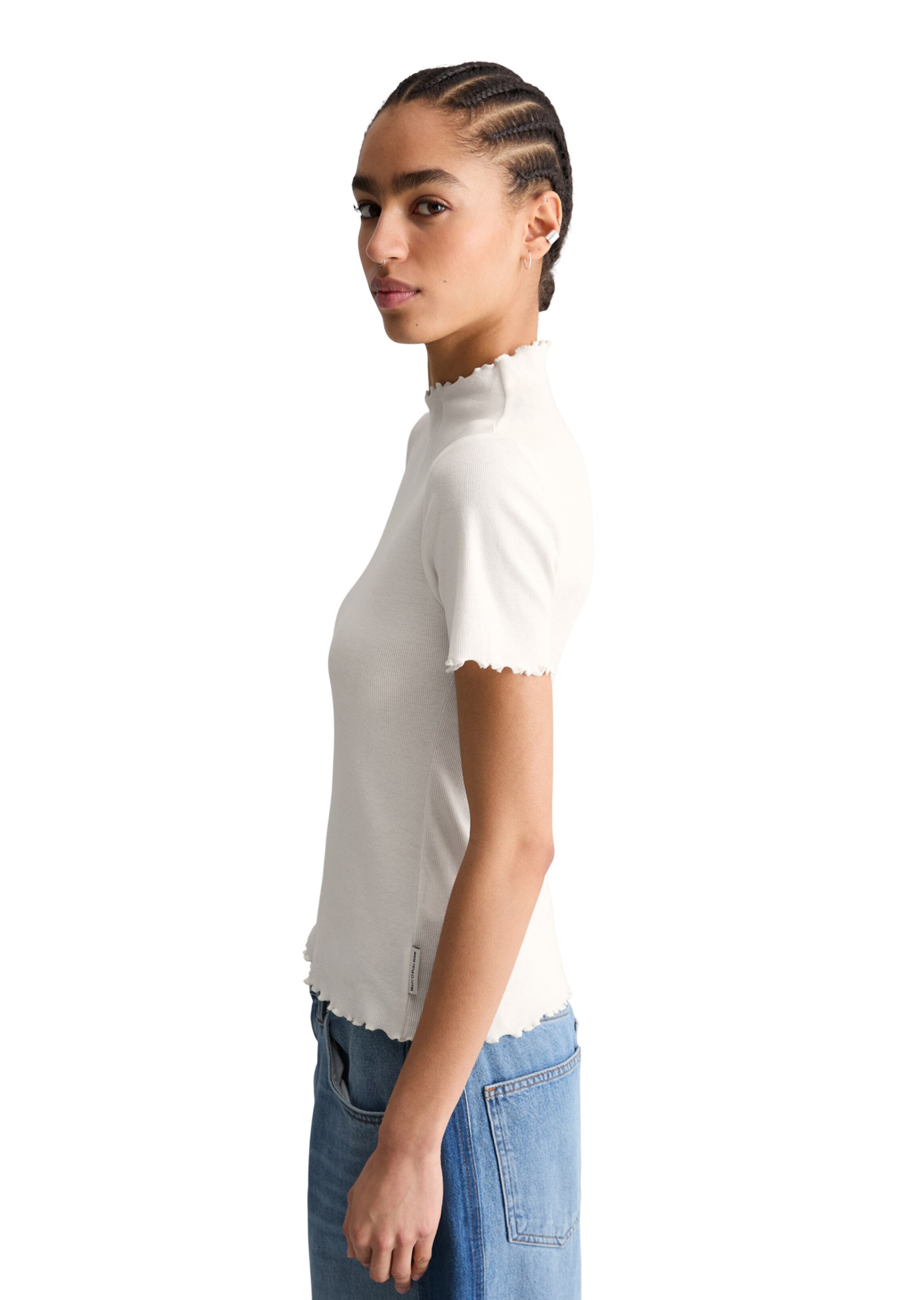 Marc O'Polo DENIM T-Shirt in Weiß