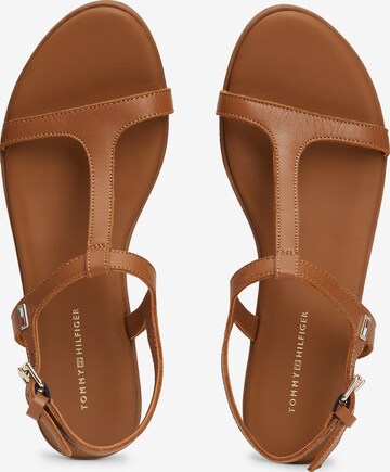 TOMMY HILFIGER Strap Sandals in Brown