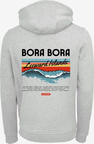 F4NT4STIC Sweatshirt 'Bora Bora Leewards Island' in Grau