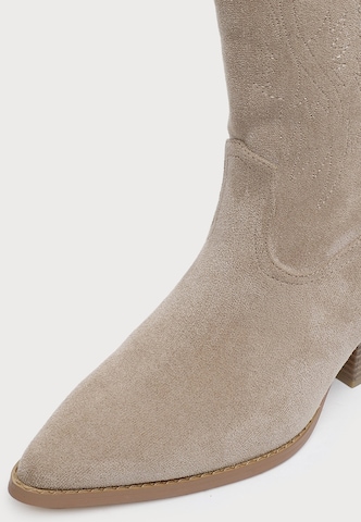 Bottes de cowboy Hailys en beige