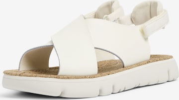 CAMPER Sandals ' Oruga ' in White: front