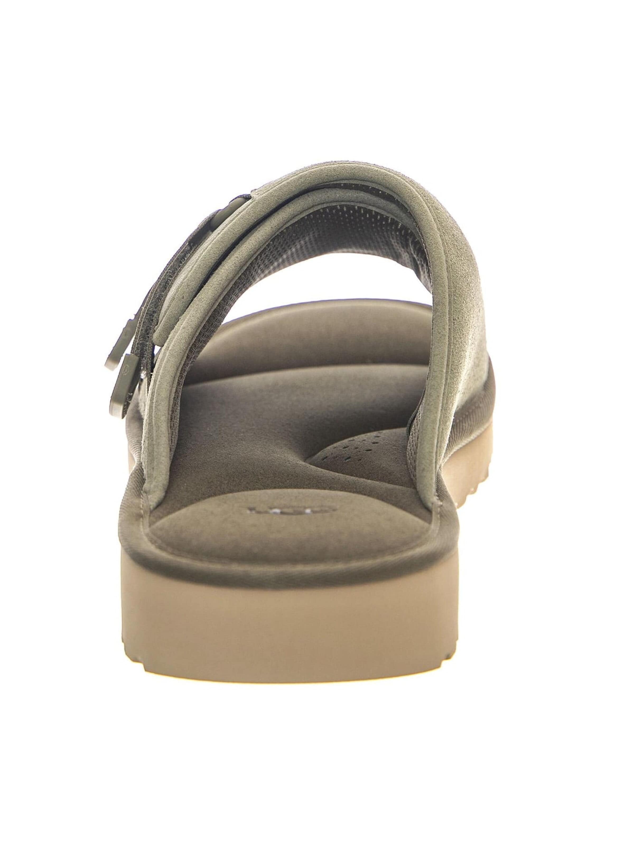 UGG Klapki 'Goldencoast Strap Slide Shaded Clover' w kolorze zielony