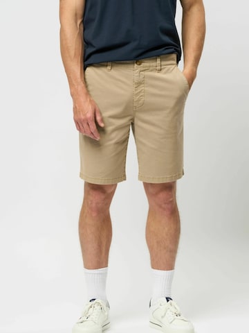 U.S. POLO ASSN. regular Lærredsbukser 'Lasse' i beige: forside