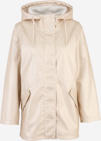 Vero Moda Petite - Abrigo funcional en beige: frente
