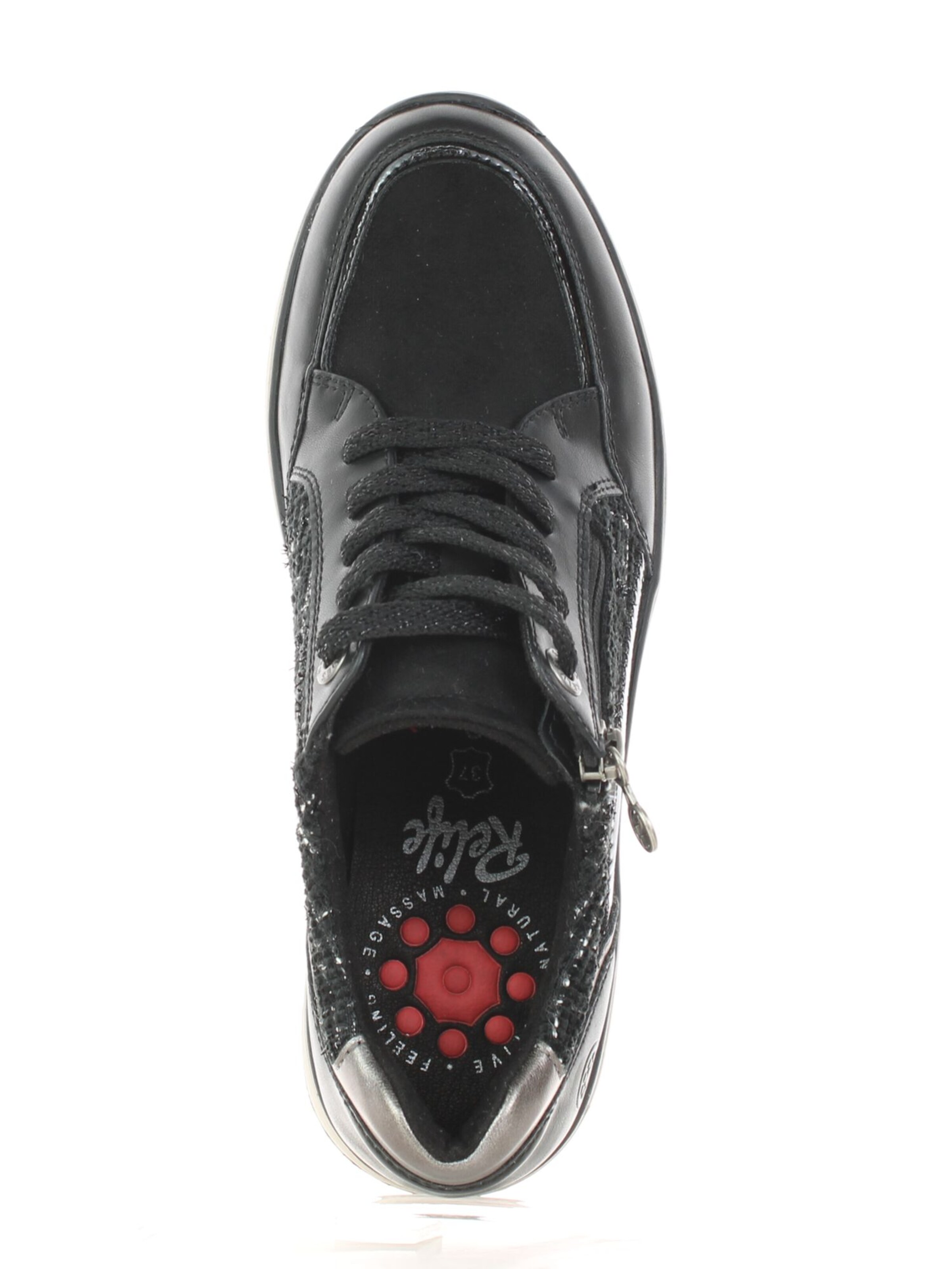 Relife Sneakers hoog in Zwart