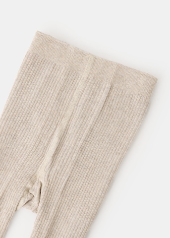MANGO KIDS Strumpbyxa i brun