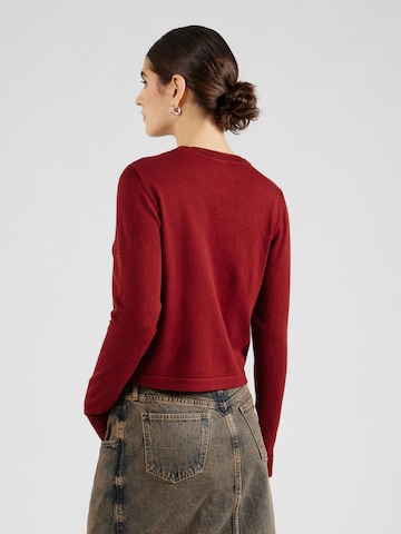 Pull-over 'VMSILJE' VERO MODA en rouge