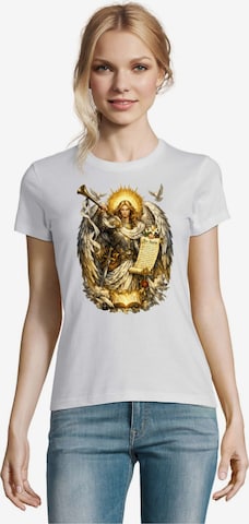 Blondie & Brownie Shirt in Weiß: Vorderseite