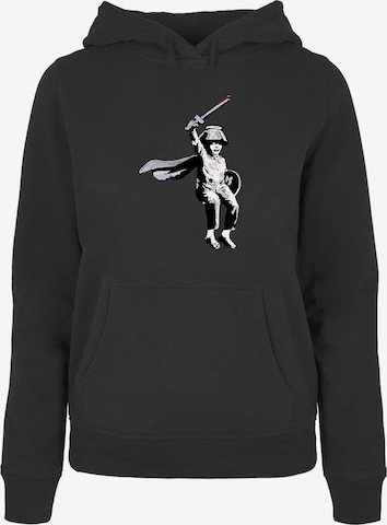 Merchcode Sweatshirt 'Bridge Boy' in Schwarz: predná strana