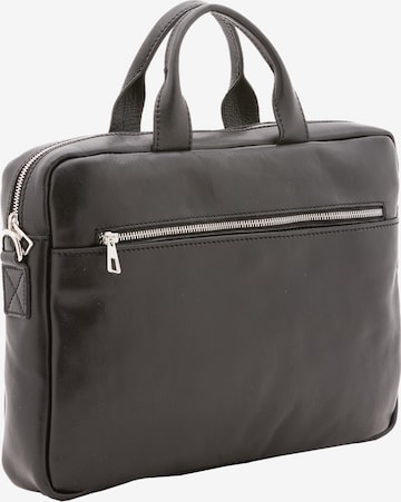 Borsa portadocumenti di Viola Castellani in nero: frontale