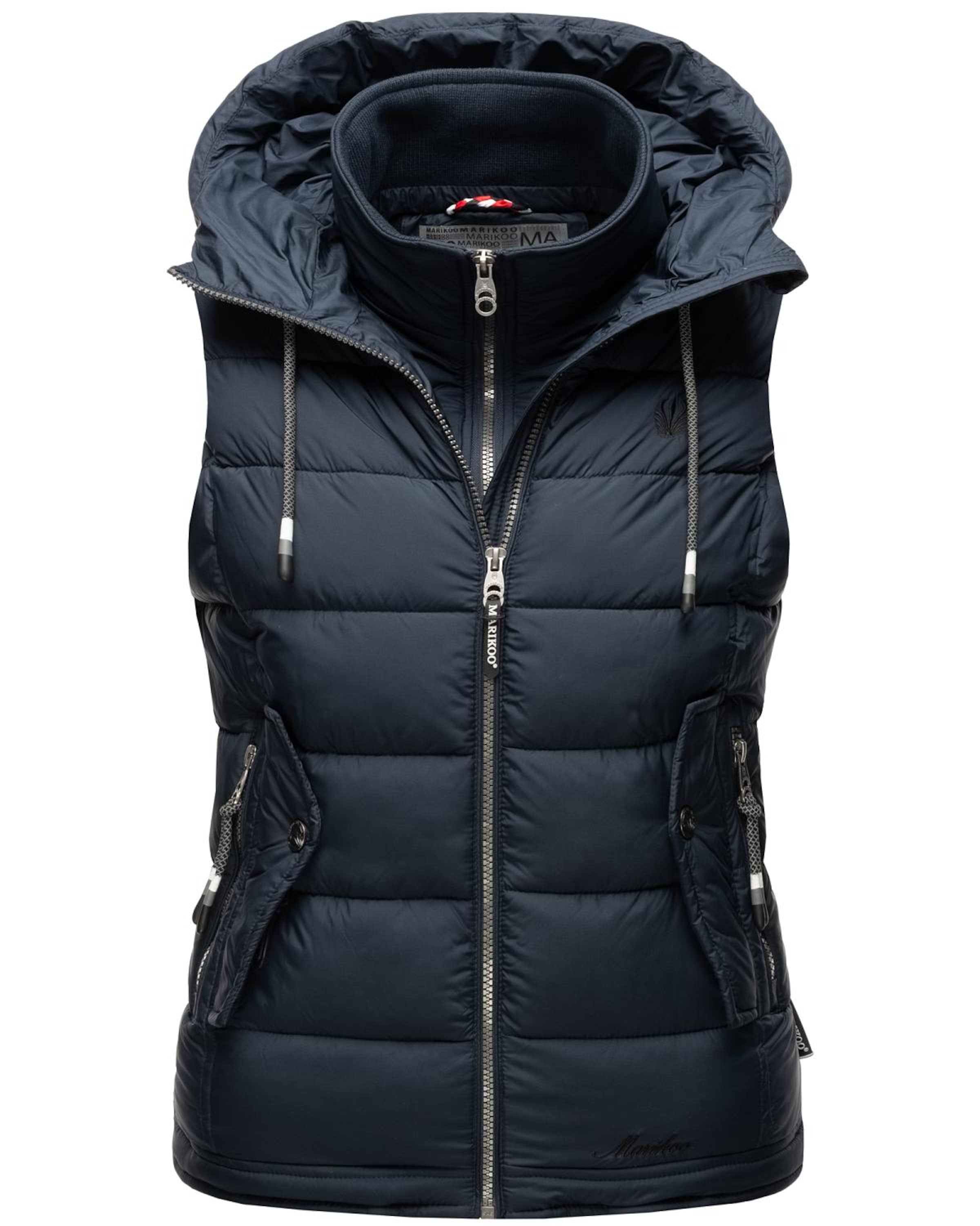 MARIKOO Vest 'Taisaa' in Blue: front