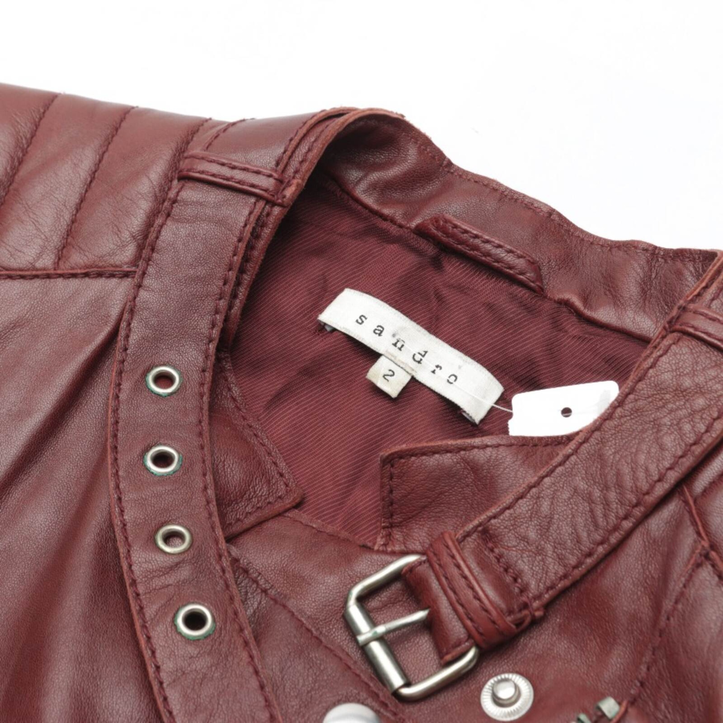 Sandro Jacket & Coat in S in Red