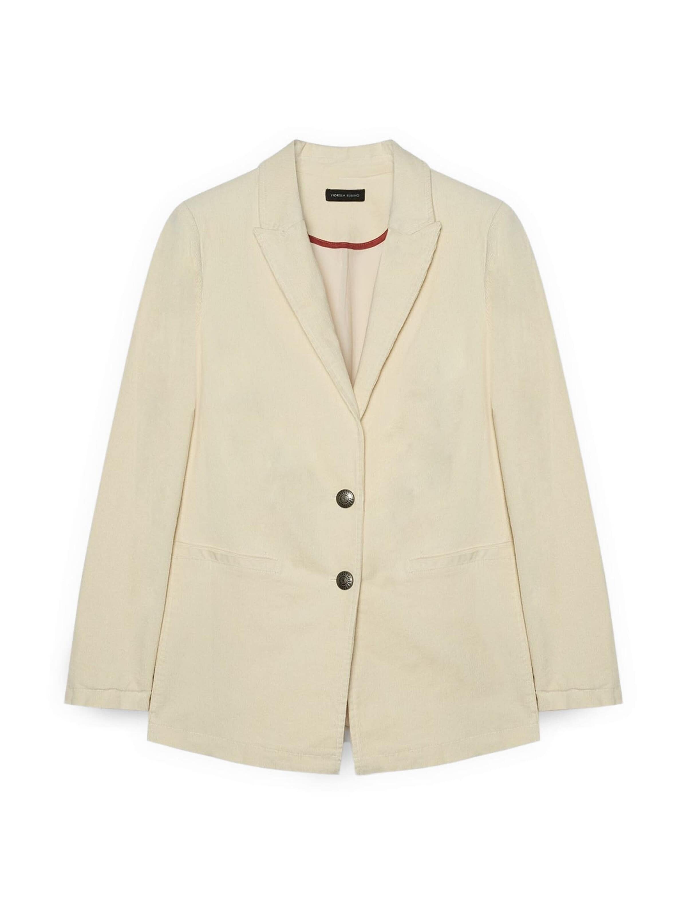 Fiorella Rubino Blazer‌‌‌ in Weiß: Vorderseite