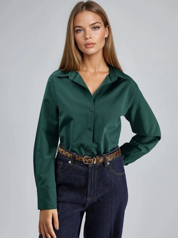 Chemisier Busem en vert : devant