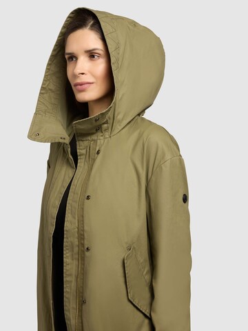 Manteau mi-saison 'NELE' khujo en vert