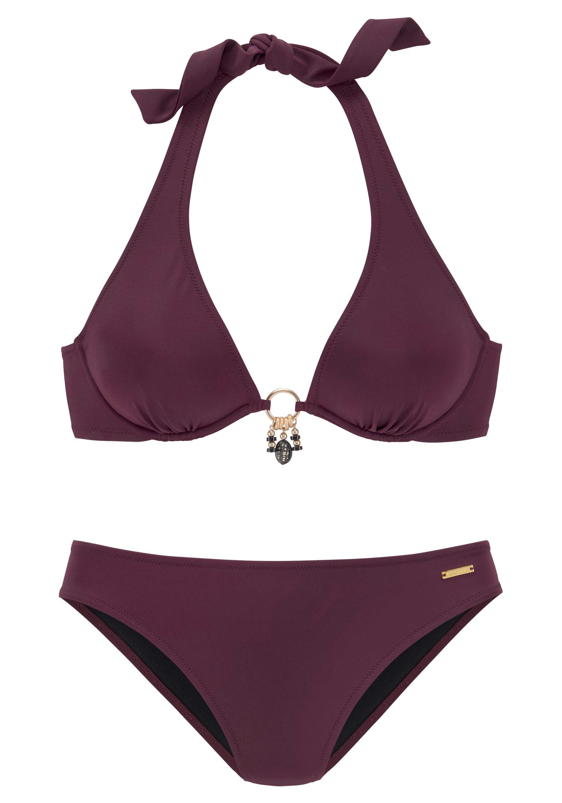 Bruno Banani LM Bikini in Rot: Vorderseite