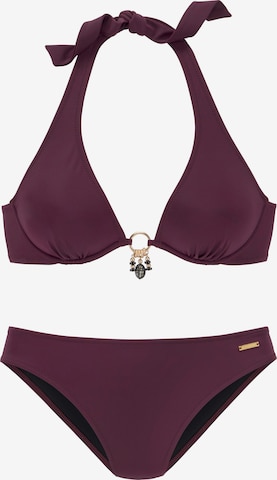 Bruno Banani LM Bikini in Rot: predná strana