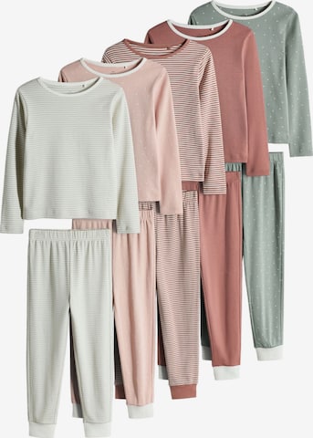 The Set Schlafanzug in Beige: Vorderseite