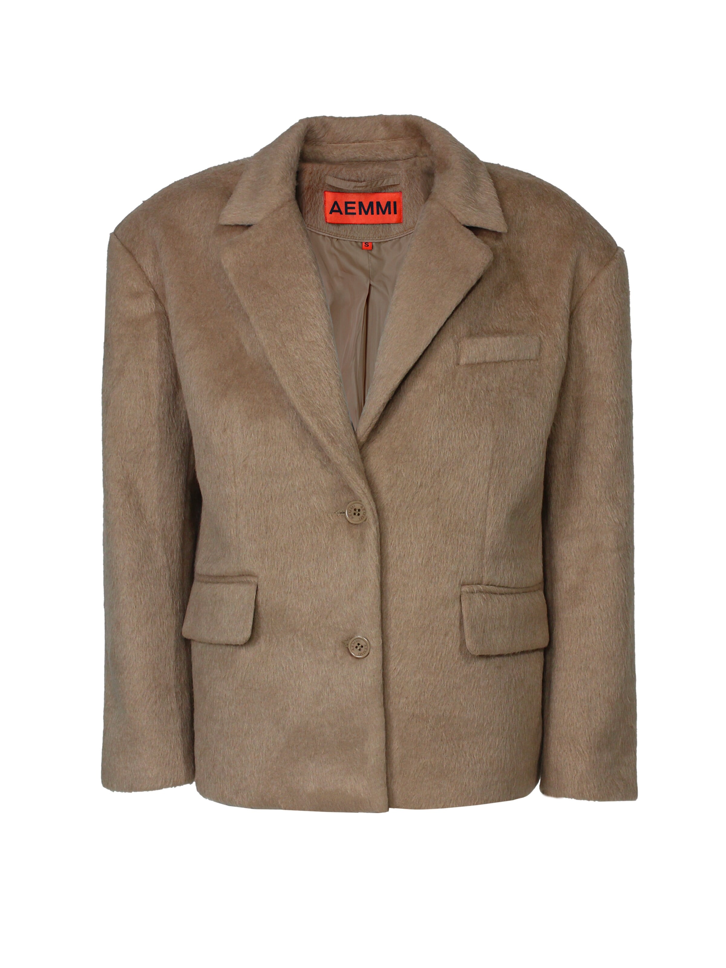 AEMMI Blazer 'Wool Blend'‌‌‌‌‌‌‌‌‌‌ in Beige: Vorderseite