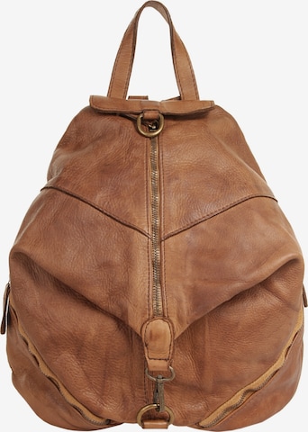 Sac à dos Samantha Look en marron : devant