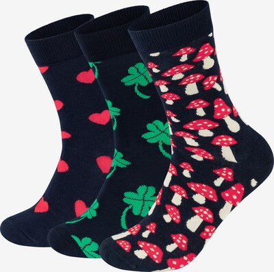 Happy Socks Sokker i mørkeblå / blandingsfarvet, Produktvisning