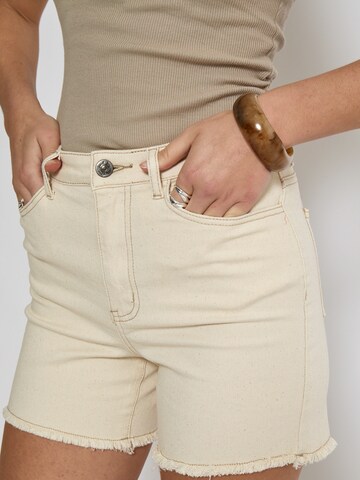 Slimfit Jeans 'Fione' di Peppercorn in beige