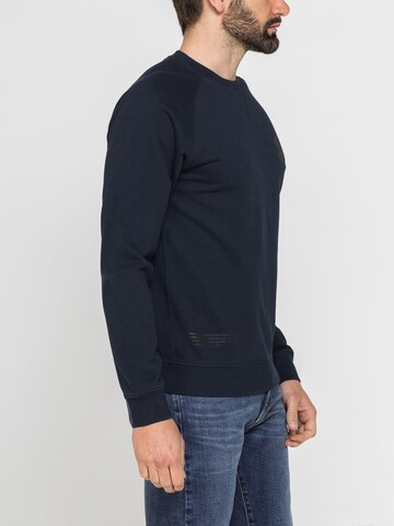 Carrera Jeans Sweatshirt 'Light Crew Sweatshirt Raglan' in Blue