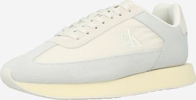Sportbačiai be auliuko iš Calvin Klein, spalva – smėlio spalva / šviesiai pilka / balta, Prekių apžvalga