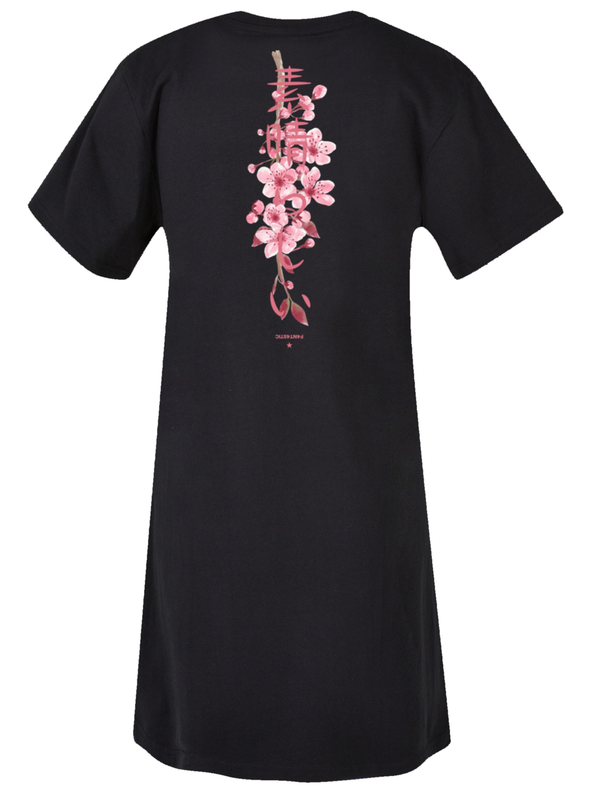Robe 'Cherry Blossom' F4NT4STIC en noir : devant
