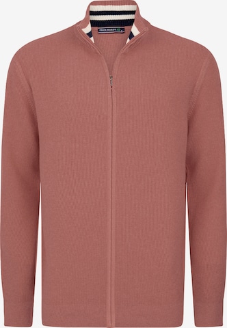 Vestes en maille Felix Hardy en rose : devant