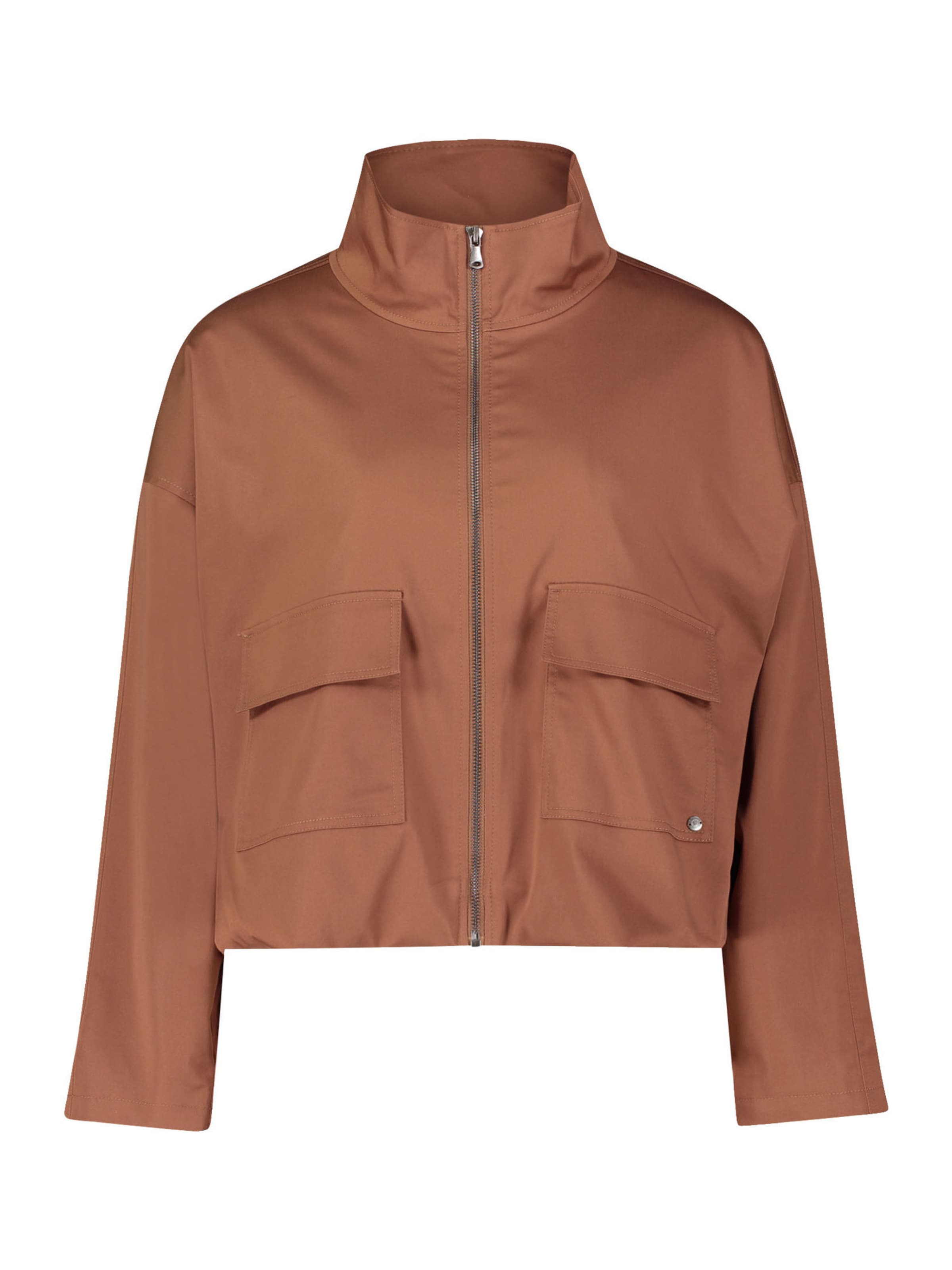 Betty & Co Between-season jacket in Brown: front