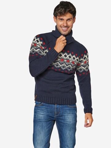KOROSHI Sweater in Blue: front