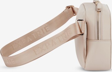 Expatrié Skuldertaske 'Fleur' i beige