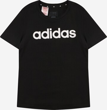 ADIDAS SPORTSWEAR Funktionsskjorte 'Essentials' i sort: forside