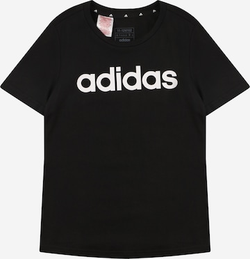 ADIDAS SPORTSWEAR Funkcionalna majica 'Essentials' | črna barva: sprednja stran