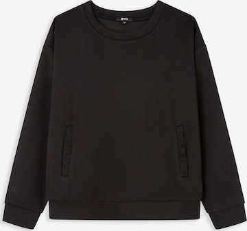 melns Gisela Sportisks džemperis: no priekšpuses