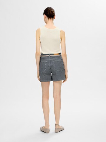 SELECTED FEMME Knitted Top 'SLFMoon' in Beige