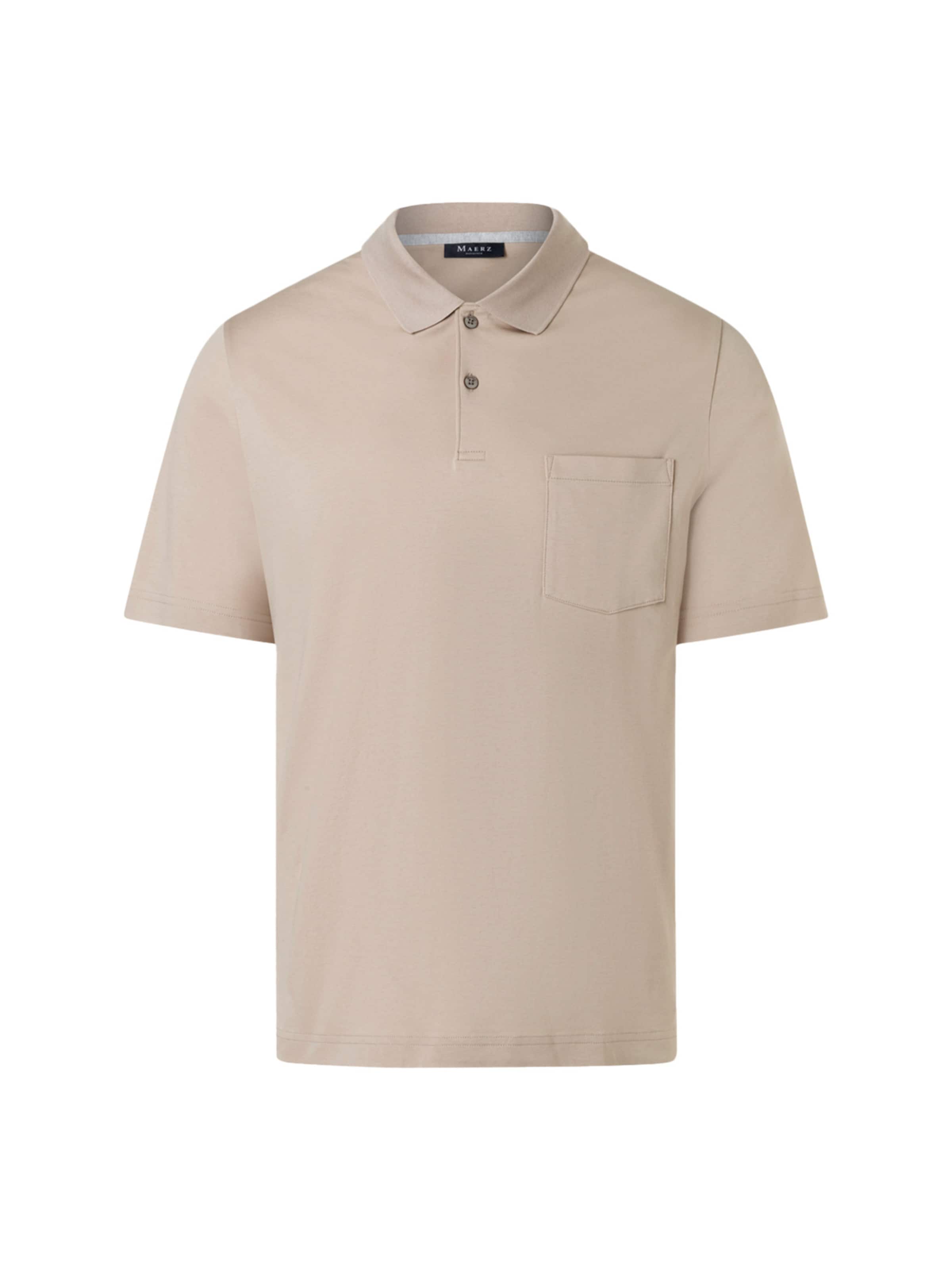 MAERZ Muenchen Shirt ' 648000 ' in Beige: voorkant