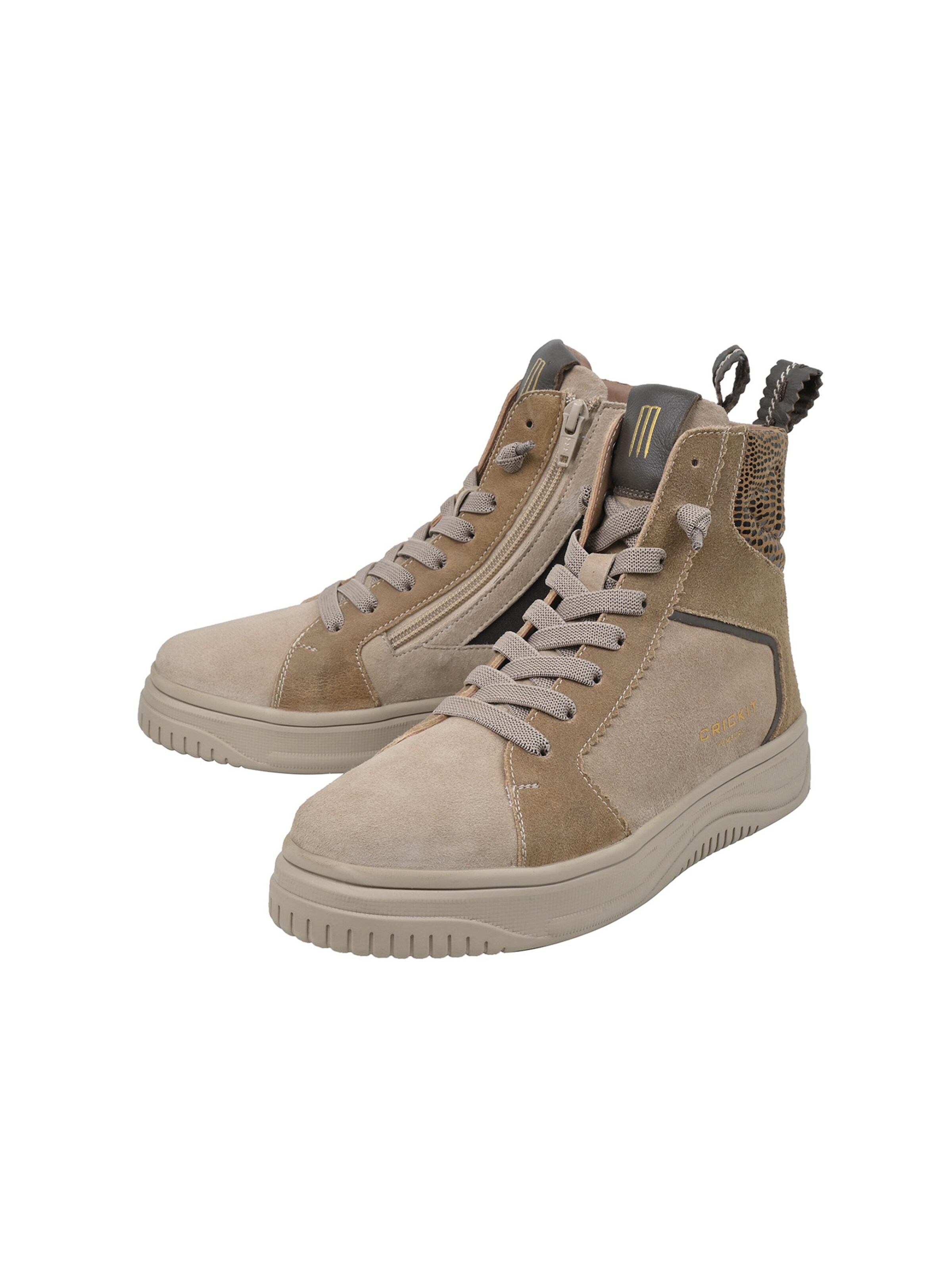 Crickit Sneakers hoog ' UBALDA ' in Beige