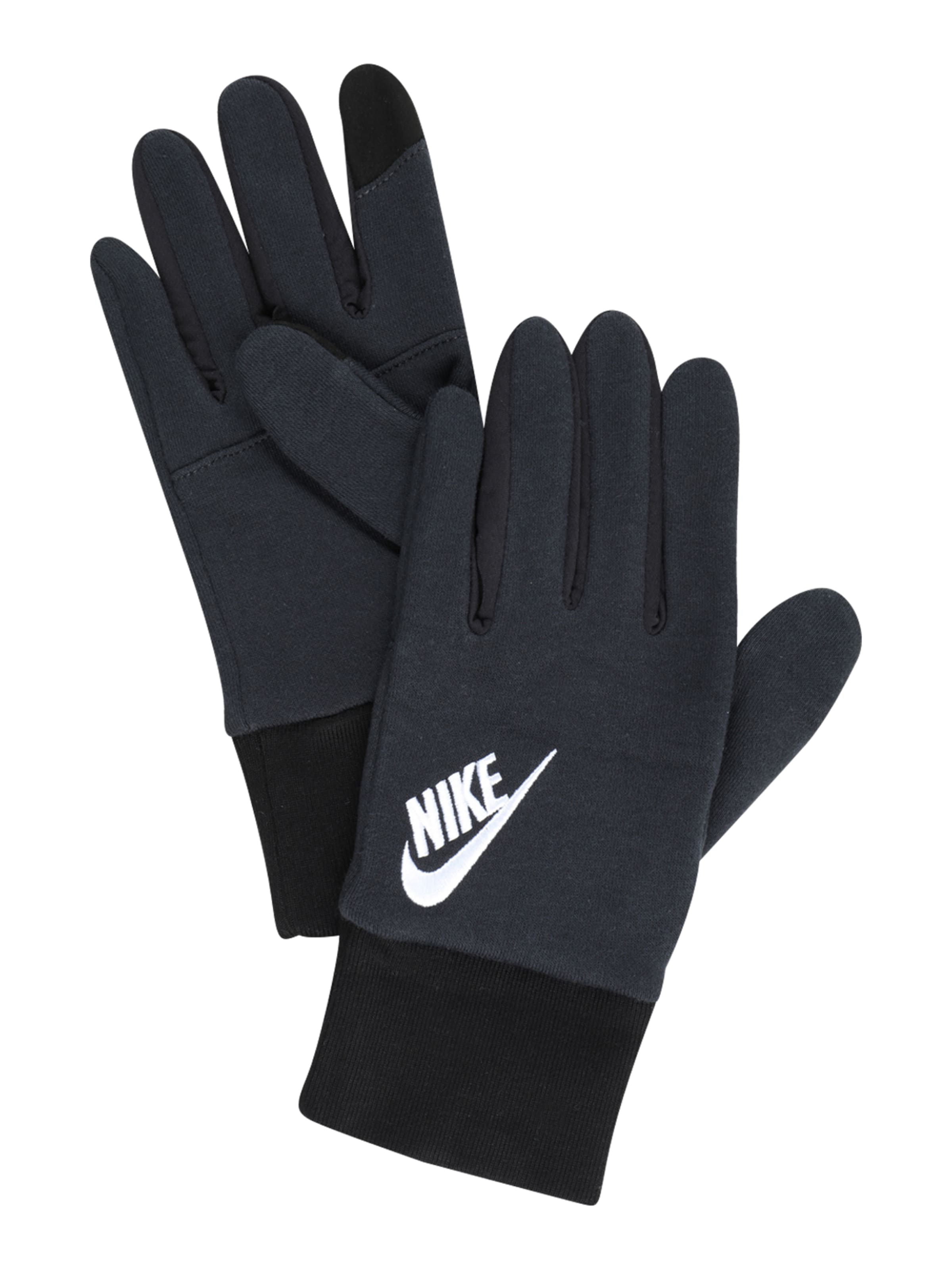 NIKE Full finger gloves 'Club 2.0' in Black: front