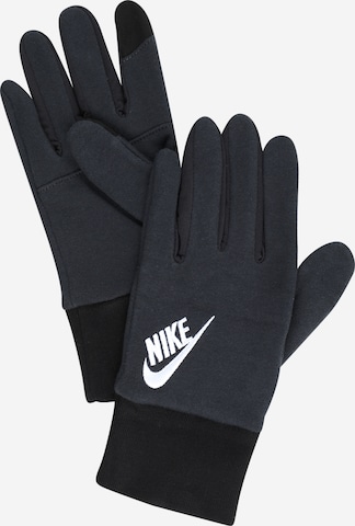 Nike Sportswear Full Finger Gloves 'Club 2.0' in Black: front