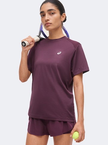 ASICS Štandardný strih Športové nohavice - Fialová