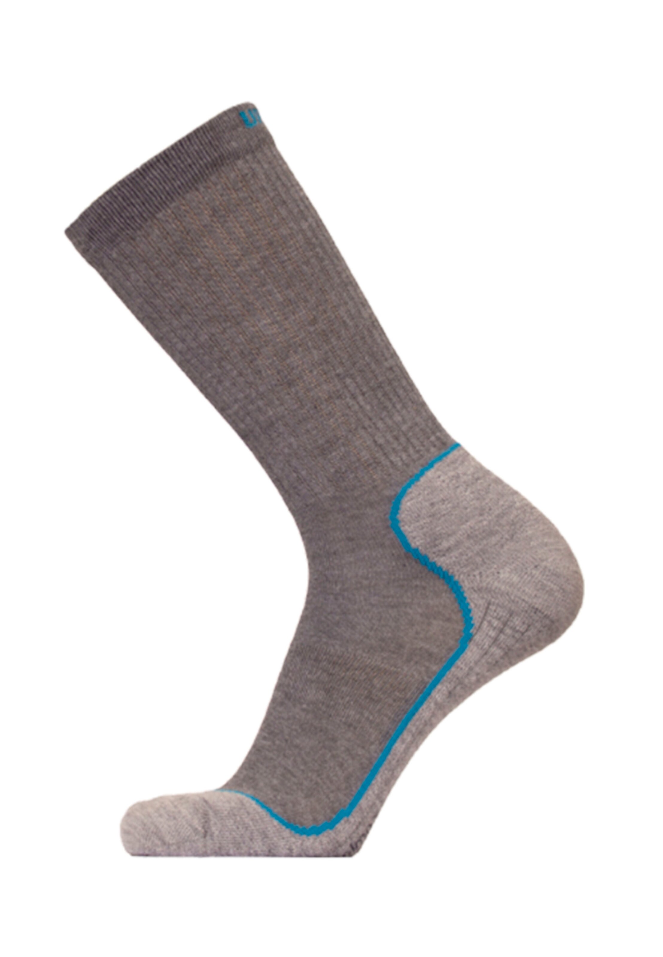 UphillSport Athletic Socks 'KEVO' in Grey: front